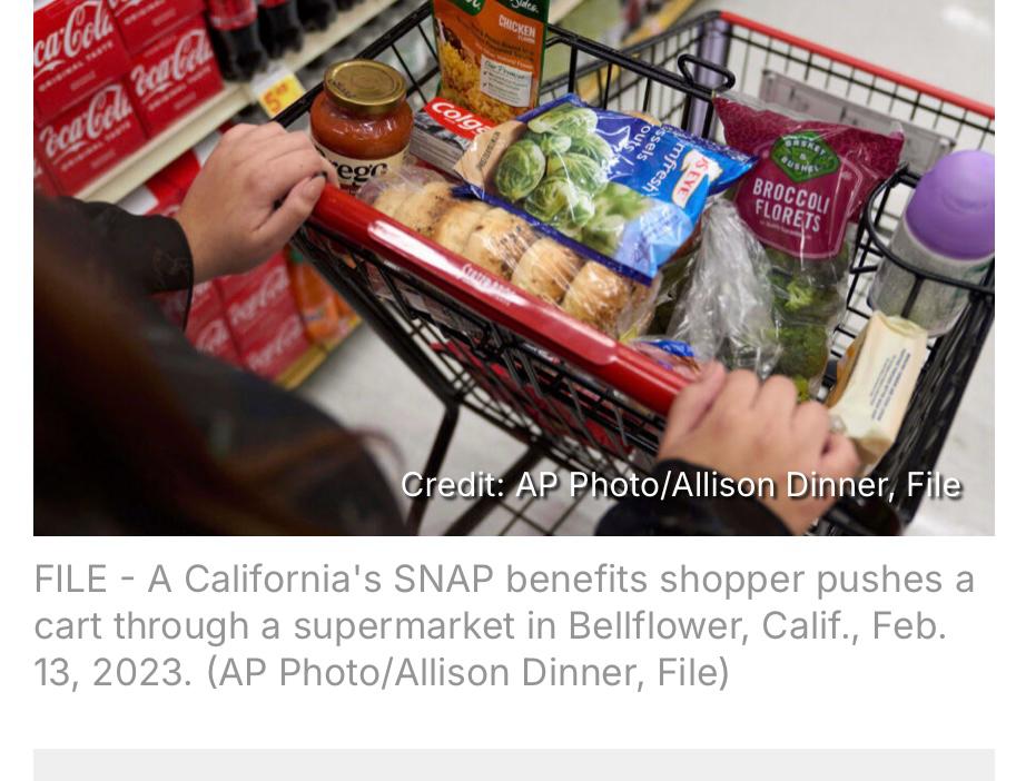 Defensores advierten sobre un posible 'noviembre sin comida' ante la reducción de fondos del SNAP